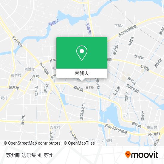 苏州唯达尔集团地图