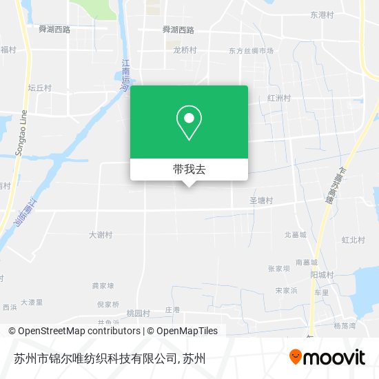 苏州市锦尔唯纺织科技有限公司地图