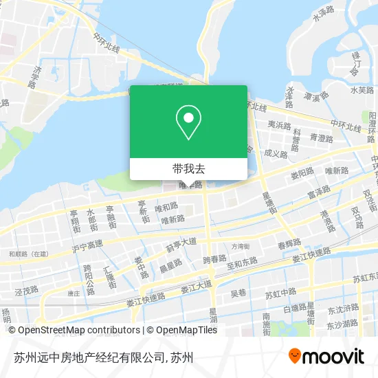 苏州远中房地产经纪有限公司地图