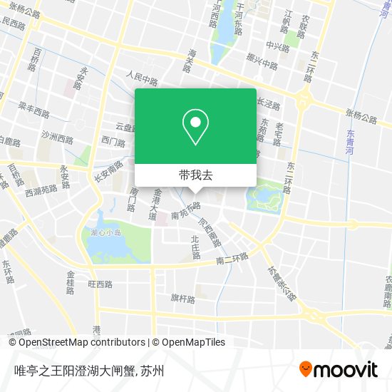 唯亭之王阳澄湖大闸蟹地图