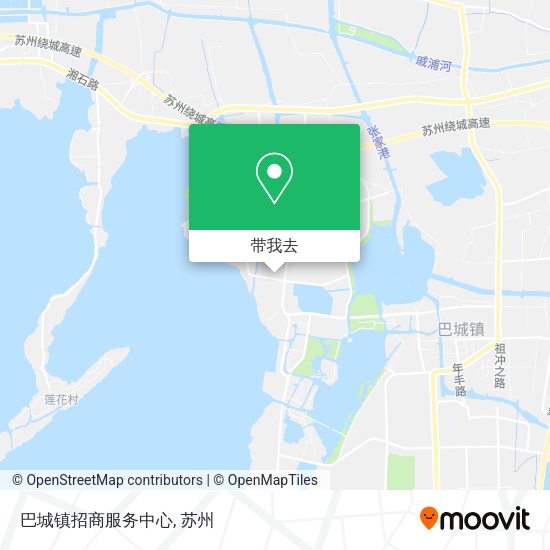 巴城镇招商服务中心地图