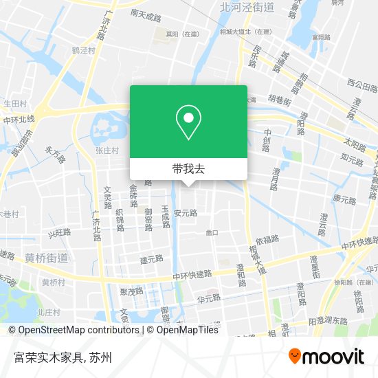 富荣实木家具地图