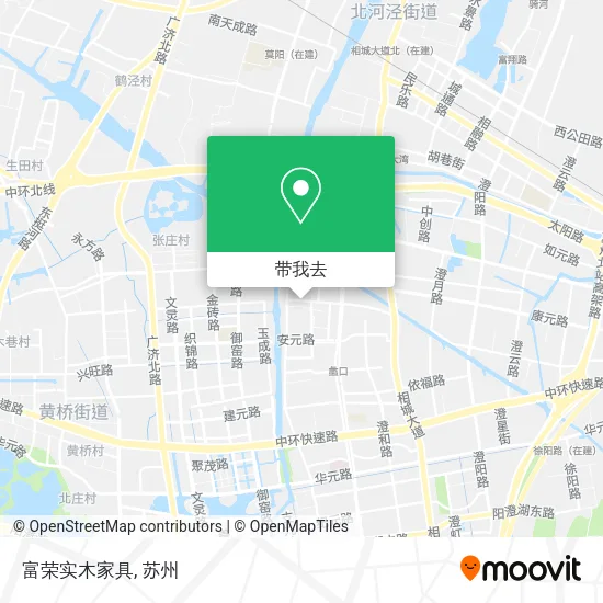 富荣实木家具地图