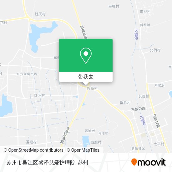 苏州市吴江区盛泽慈爱护理院地图