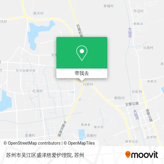 苏州市吴江区盛泽慈爱护理院地图