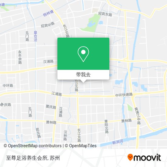 至尊足浴养生会所地图