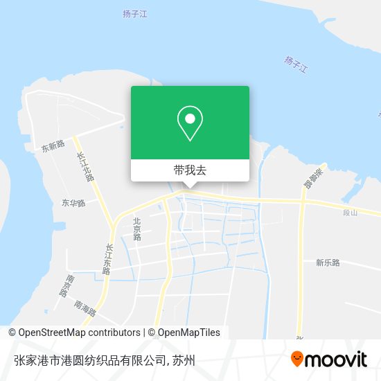 张家港市港圆纺织品有限公司地图