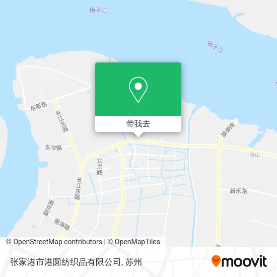 张家港市港圆纺织品有限公司地图