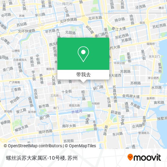 螺丝浜苏大家属区-10号楼地图