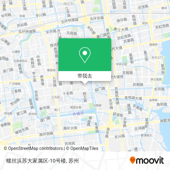 螺丝浜苏大家属区-10号楼地图