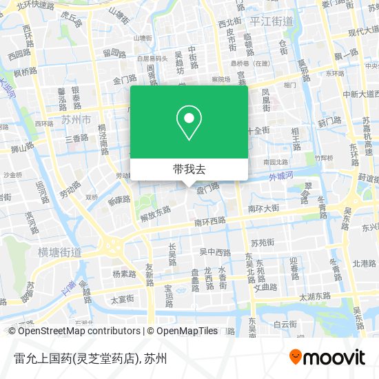 雷允上国药(灵芝堂药店)地图