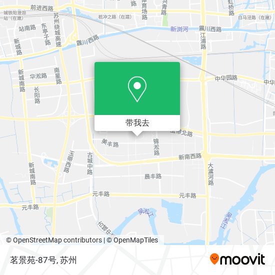 茗景苑-87号地图