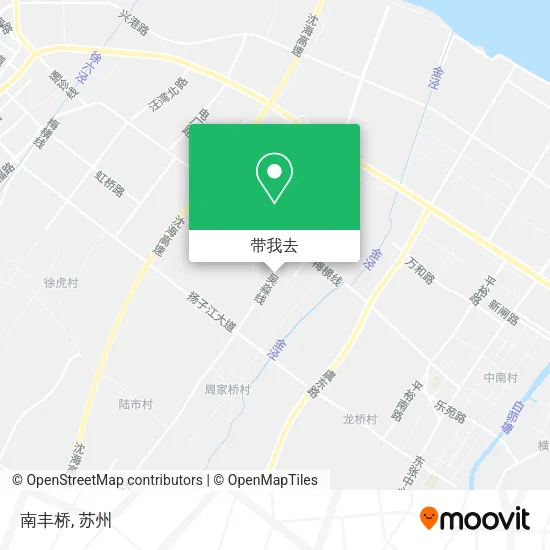 南丰桥地图