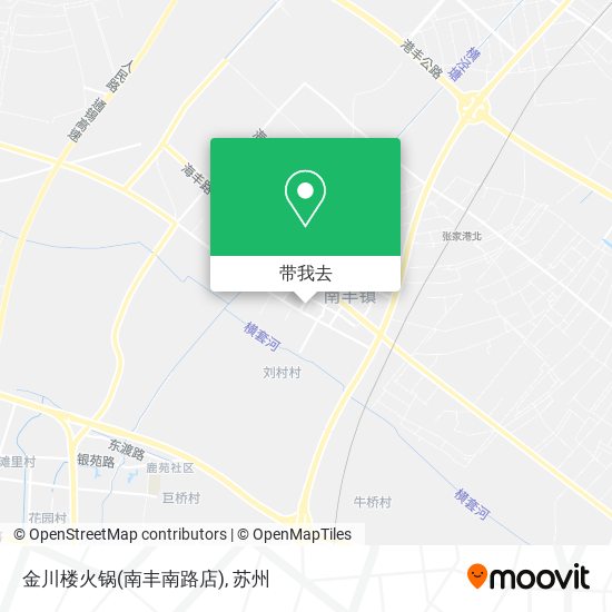 金川楼火锅(南丰南路店)地图