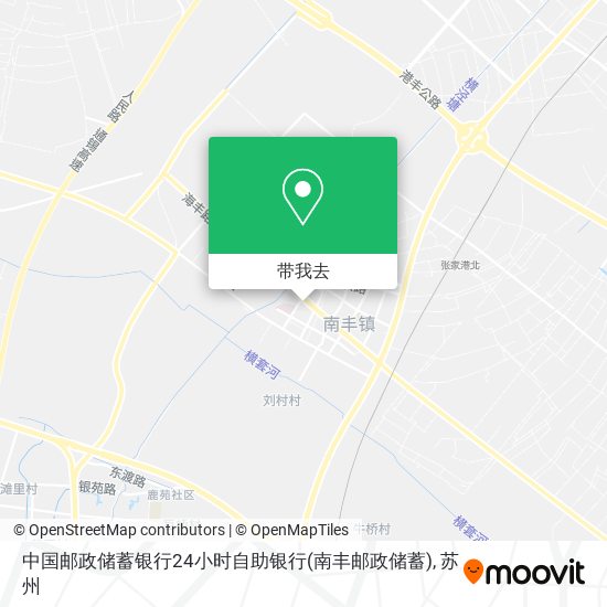 中国邮政储蓄银行24小时自助银行(南丰邮政储蓄)地图