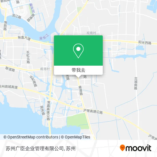 苏州广臣企业管理有限公司地图