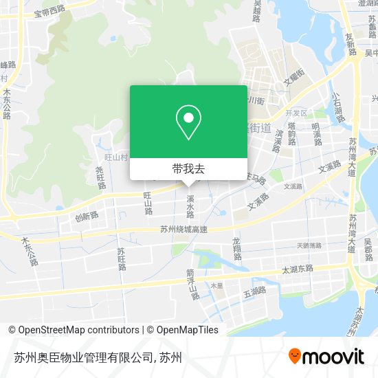 苏州奥臣物业管理有限公司地图