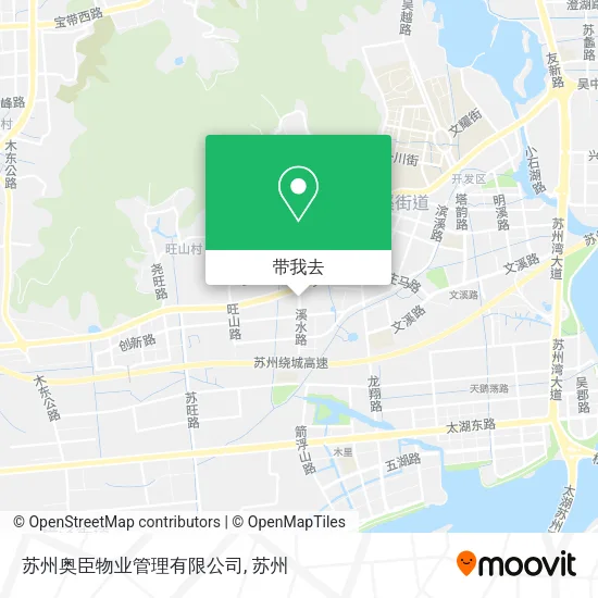 苏州奥臣物业管理有限公司地图