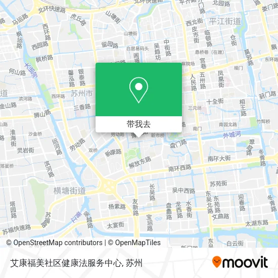 艾康福美社区健康法服务中心地图