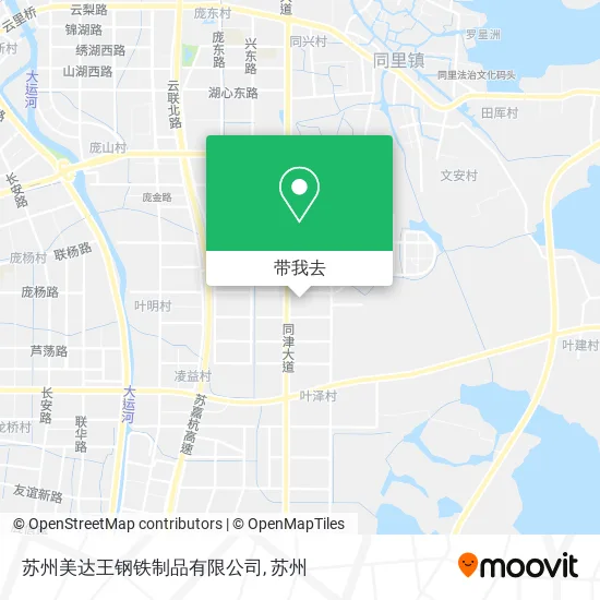 苏州美达王钢铁制品有限公司地图