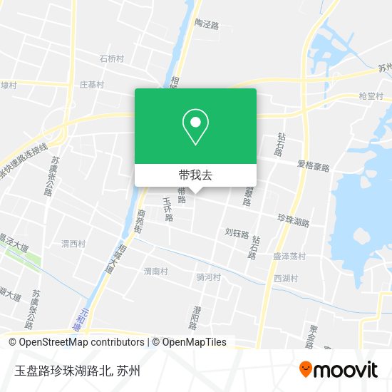 玉盘路珍珠湖路北地图