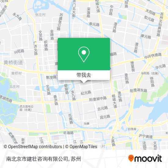 南北京市建壮咨询有限公司地图