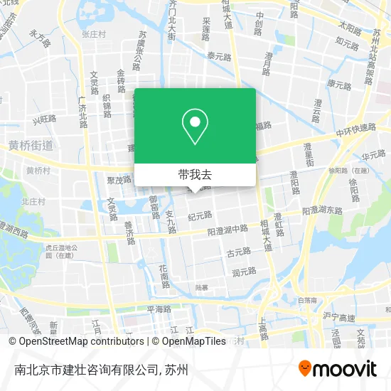 南北京市建壮咨询有限公司地图