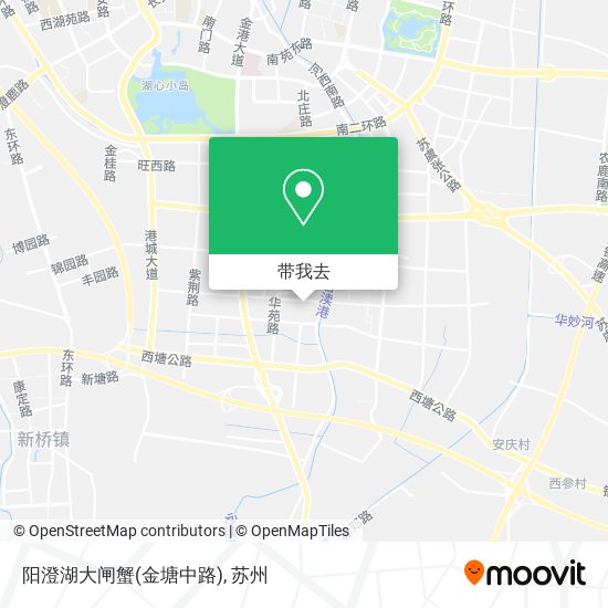 阳澄湖大闸蟹(金塘中路)地图
