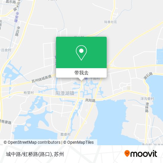 城中路/虹桥路(路口)地图