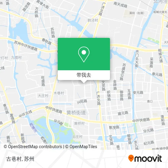 古巷村地图