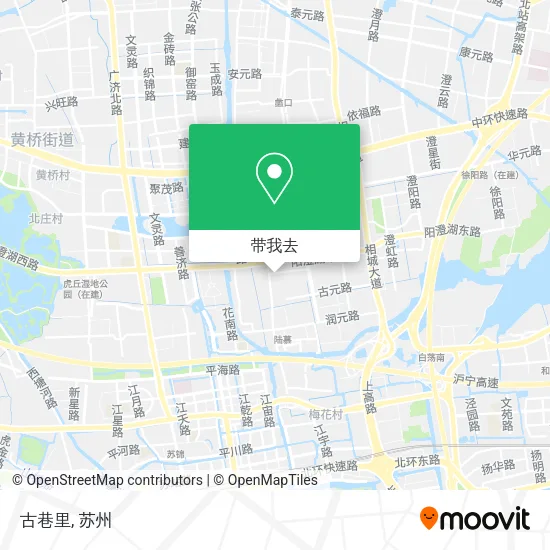 古巷里地图