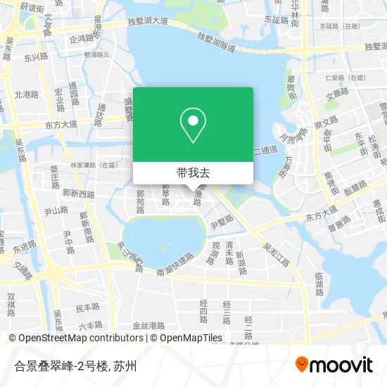合景叠翠峰-2号楼地图