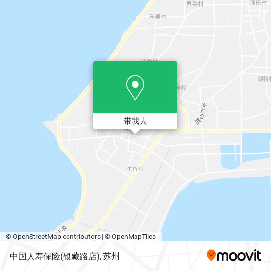 中国人寿保险(银藏路店)地图