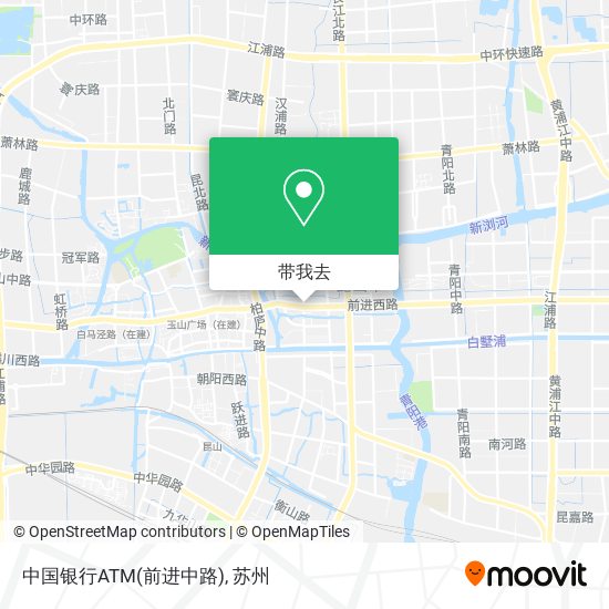 中国银行ATM(前进中路)地图