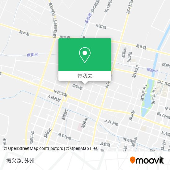 振兴路地图