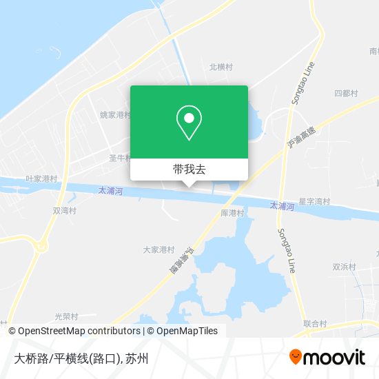 大桥路/平横线(路口)地图