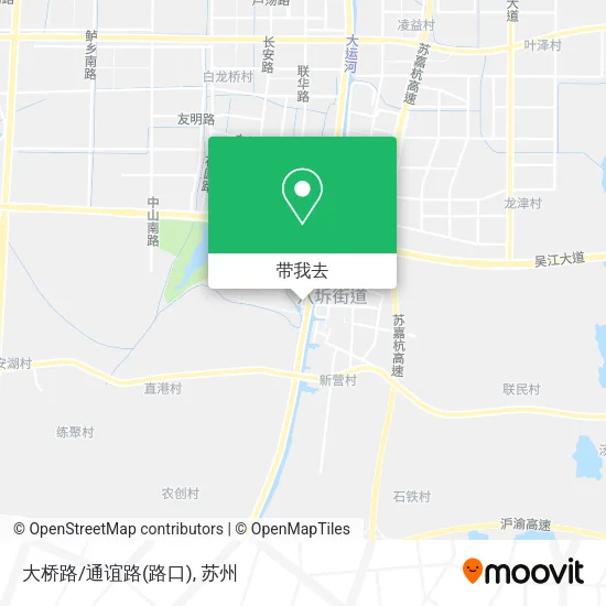 大桥路/通谊路(路口)地图
