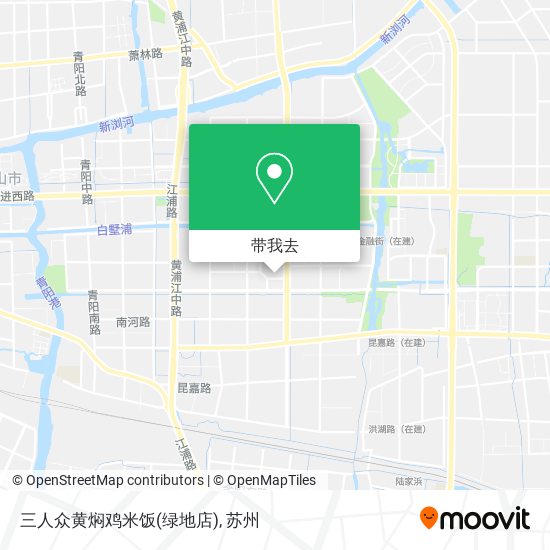 三人众黄焖鸡米饭(绿地店)地图