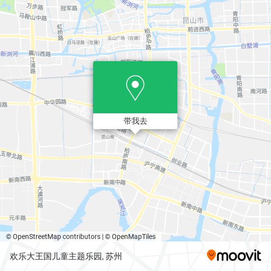 欢乐大王国儿童主题乐园地图