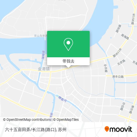六十五亩田弄/长江路(路口)地图
