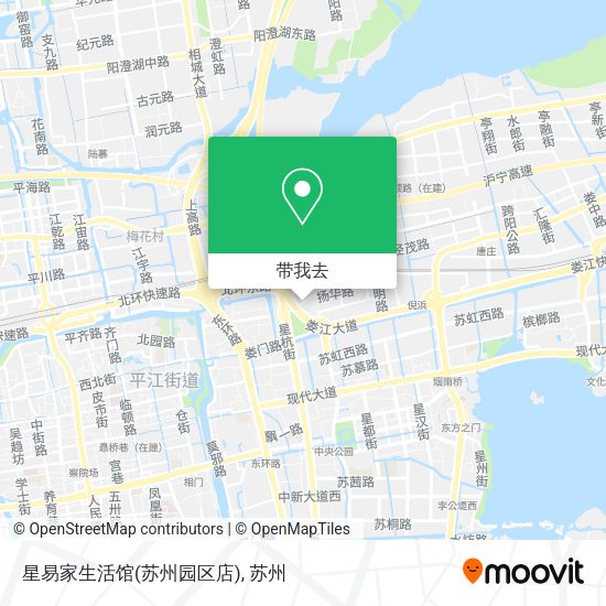 星易家生活馆(苏州园区店)地图