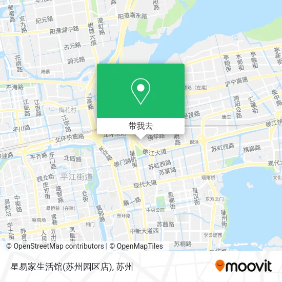星易家生活馆(苏州园区店)地图