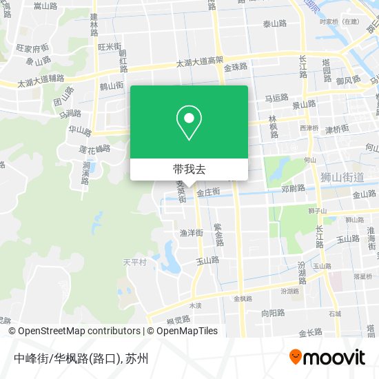 中峰街/华枫路(路口)地图