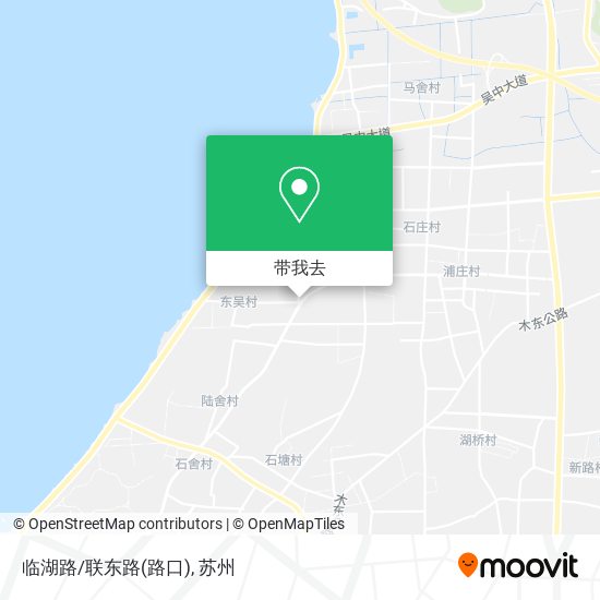 临湖路/联东路(路口)地图