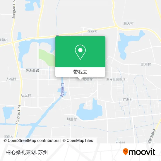 桐心婚礼策划地图
