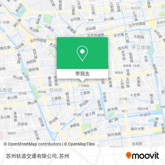 苏州轨道交通有限公司地图