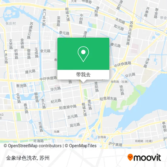 金象绿色洗衣地图