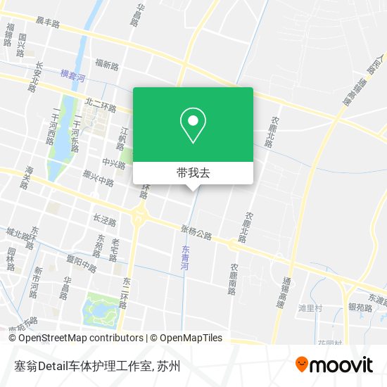 塞翁Detail车体护理工作室地图