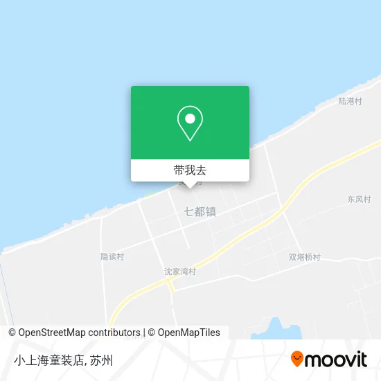 小上海童装店地图