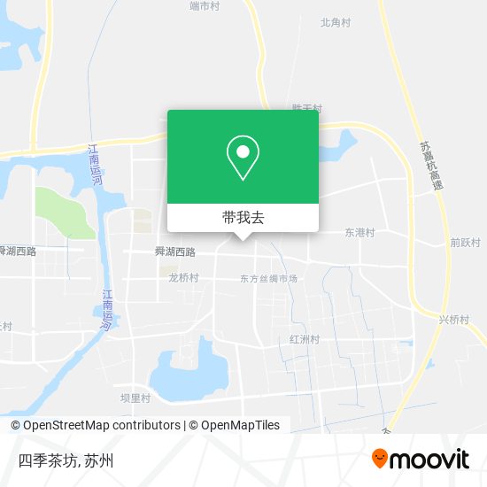 四季茶坊地图